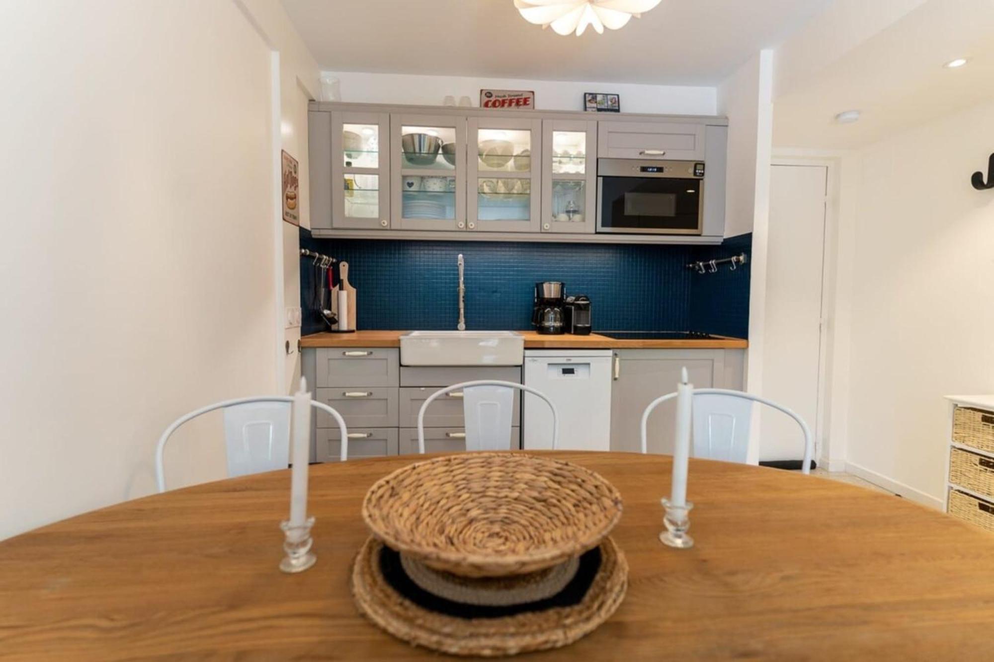 Beautiful Flat With Swimming Pool Tennis Court And Private Car Parking 109 Le Touquet Luaran gambar