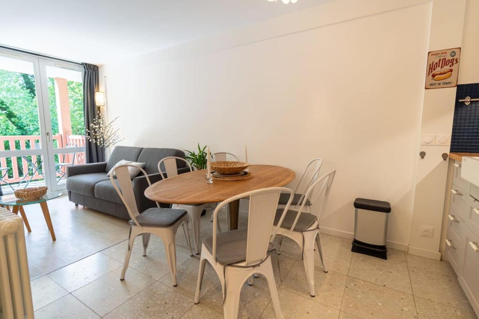 Beautiful Flat With Swimming Pool Tennis Court And Private Car Parking 109 Le Touquet Luaran gambar